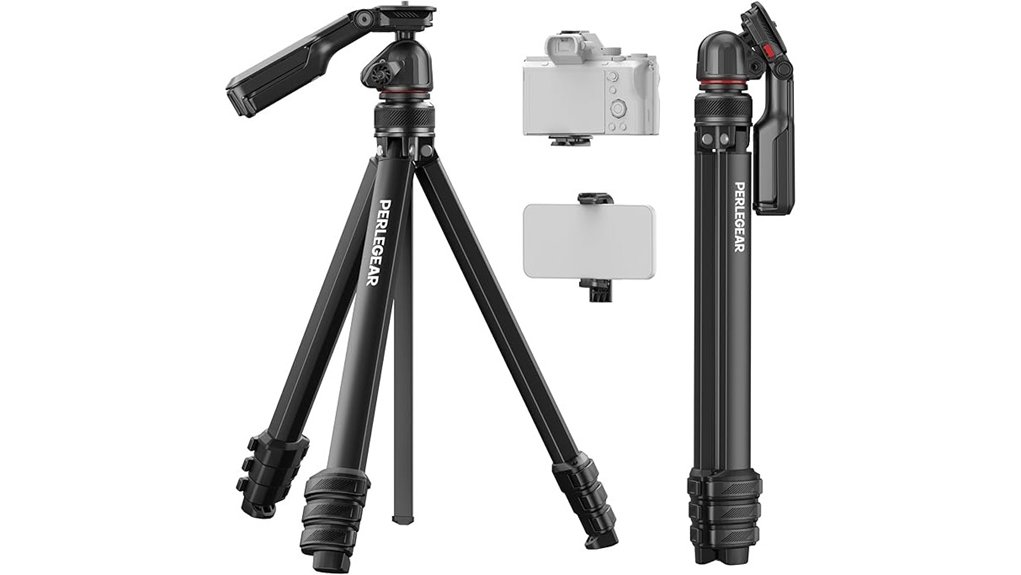 adjustable portable camera tripod