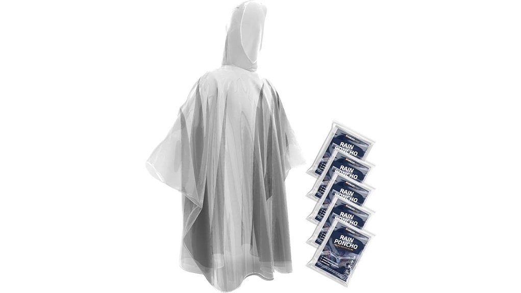 10 Best Packable Poncho 1 adult disposable rain ponchos