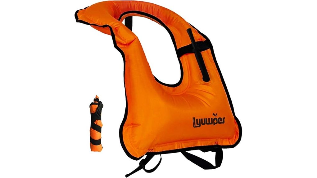 Best Snorkeling Vests for Beginners: Essential Buoyancy Gear 7 adult inflatable snorkel 220lb