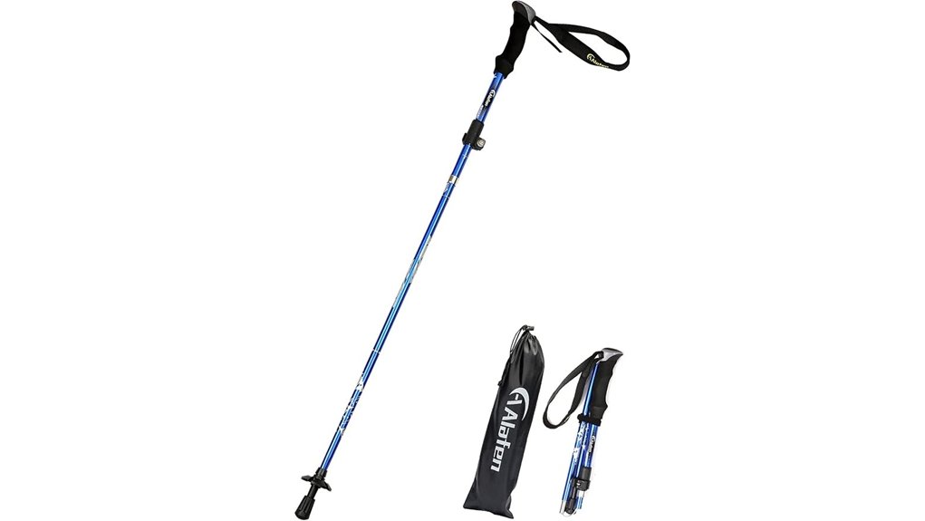 alafen aluminum ultralight collapsible pole