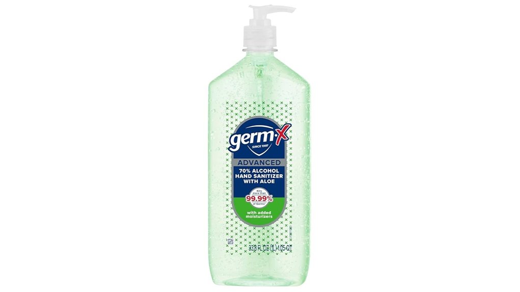 aloe infused hand sanitizer