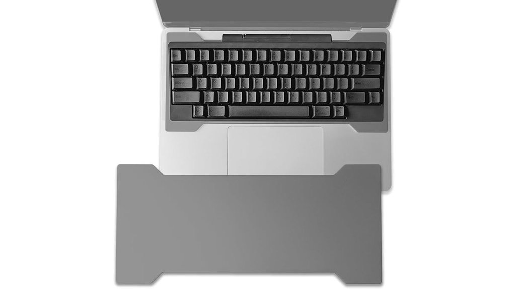 Travel Keyboards for Digital Nomads: Light, Durable, Portable 2 aluminum macbook pro keyboard bridge riser