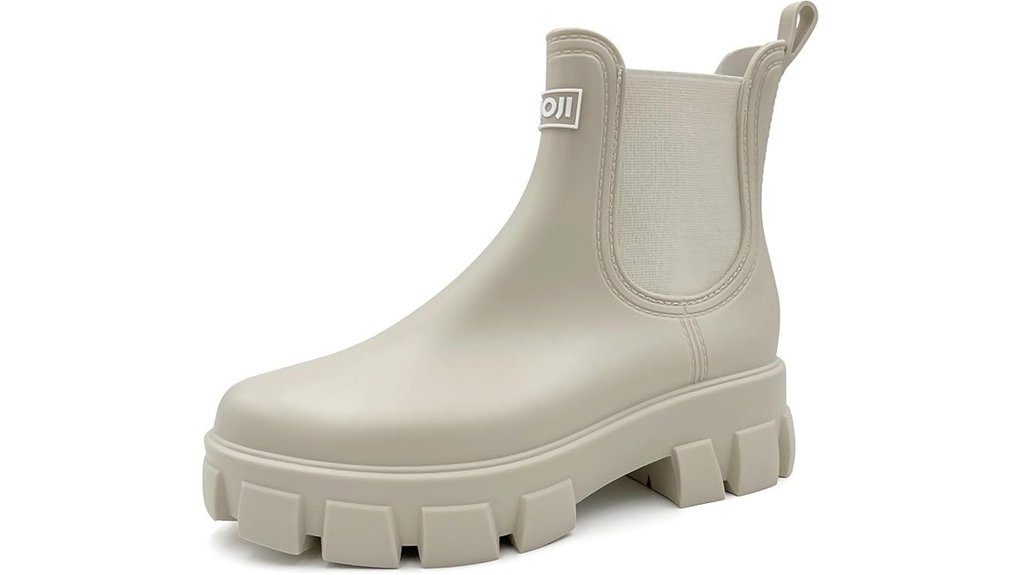 amoji unisex chelsea boots