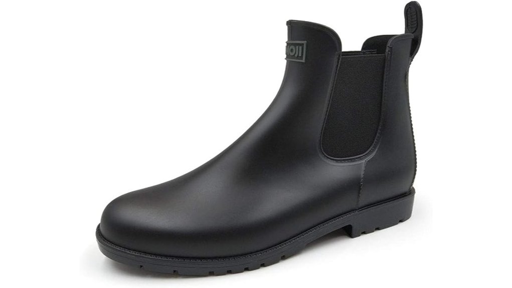 amoji unisex chelsea rainboots
