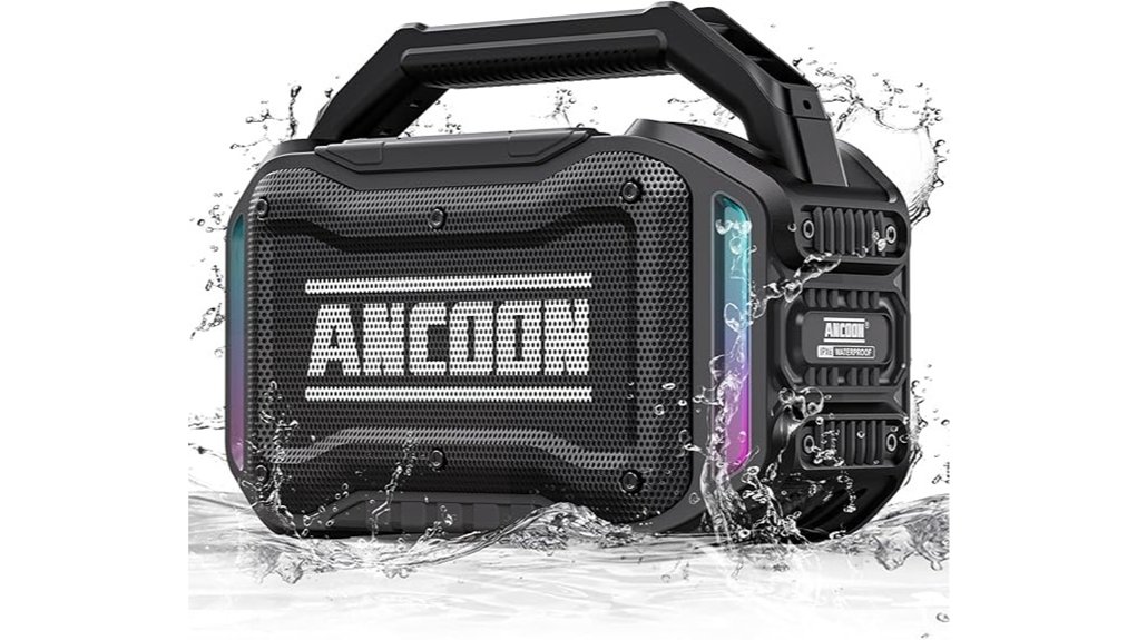 The Best Portable Speakers for Beach and Hotel Rooms 11 ancoon 80w ipx6 tws