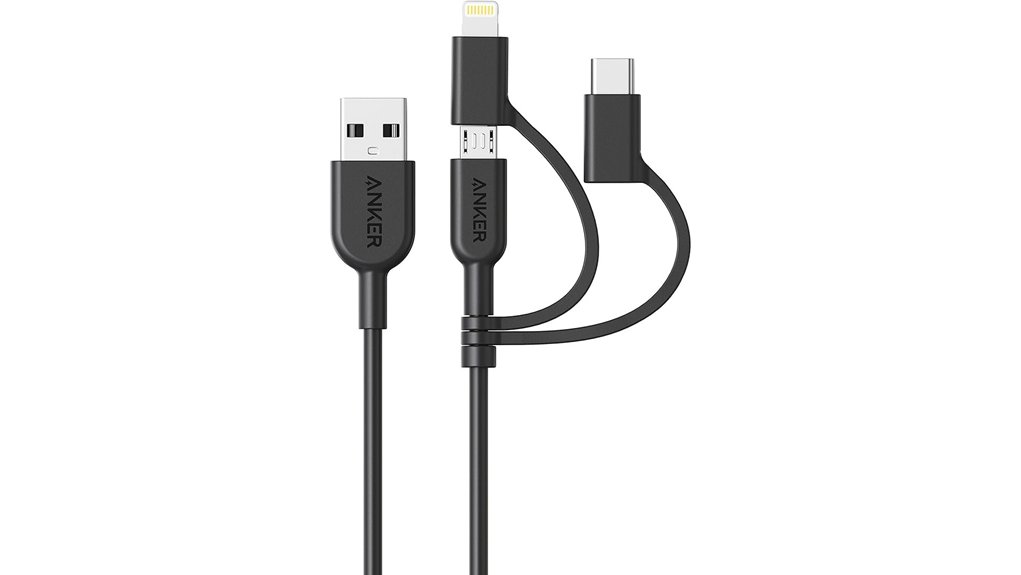 Top 2-in-1 Charging Cables (USB-C + Lightning) Everyone Needs 14 anker 3ft 3 in 1 cable