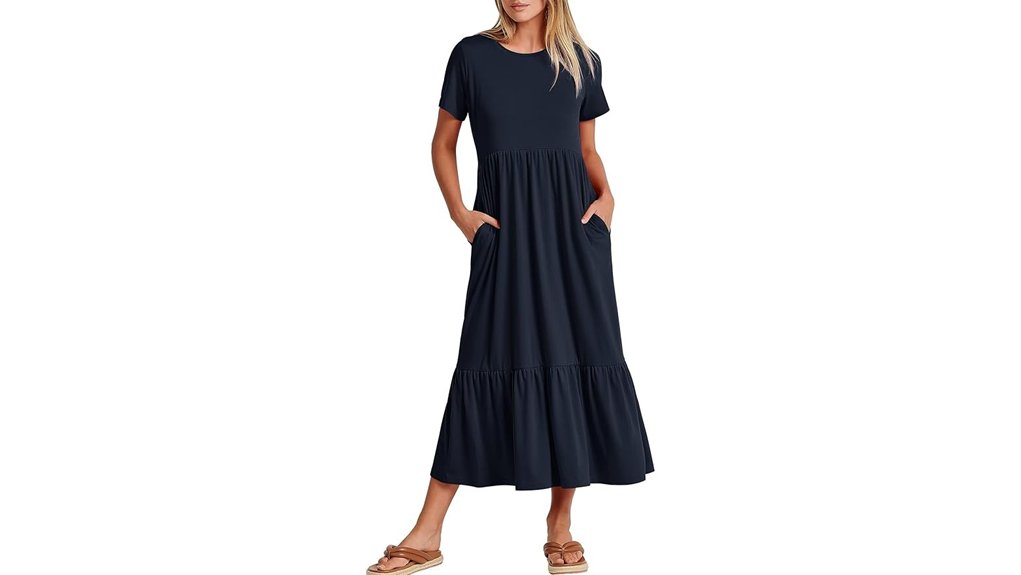 anrabess maxi a line short sleeve