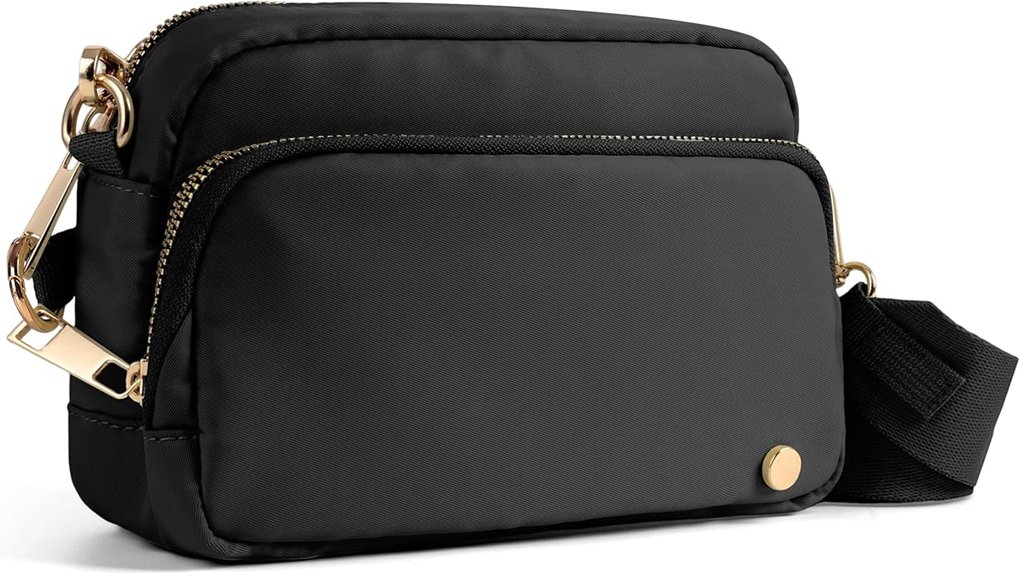 Anti-Theft Crossbody Bags Zippers Locks Cut-Resistant Straps 7 anti theft rfid crossbody