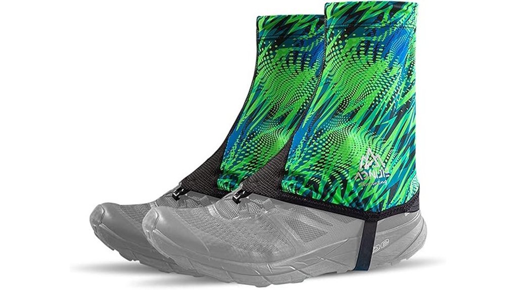 Best Gaiters for Dusty and Muddy Trails 4 aonijie trail gaiters reflective