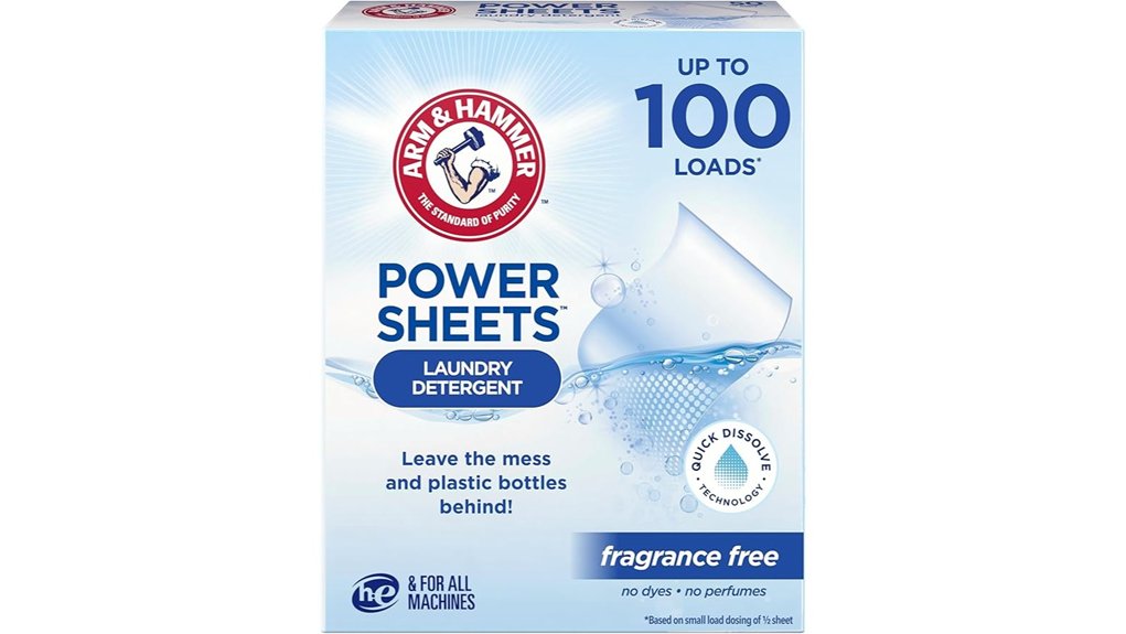 arm hammer fragrance free detergent