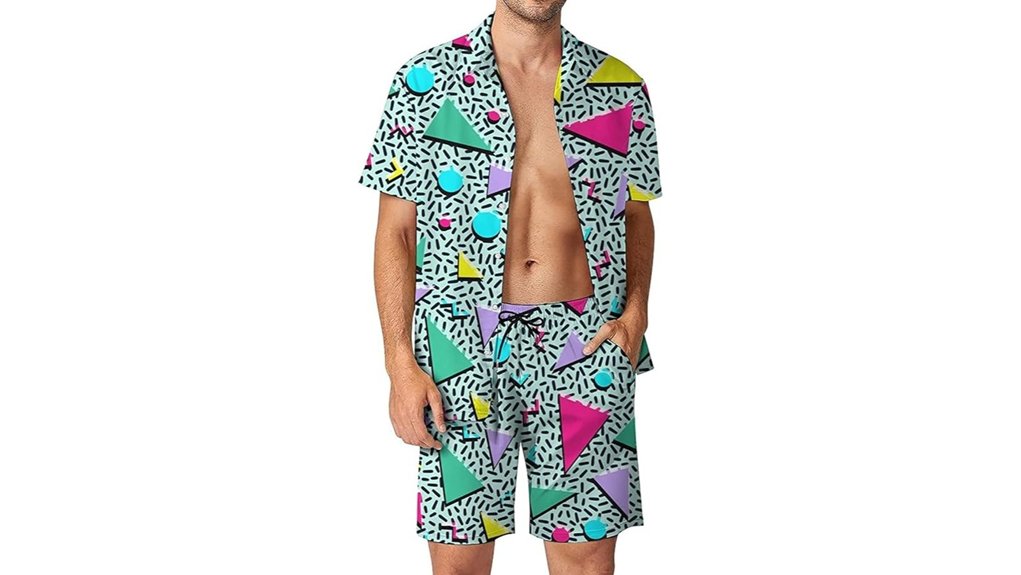 Best Quick-Dry Clothing Sets for Effortless Beach Holidays 6 arssm vintage mens shirt shorts