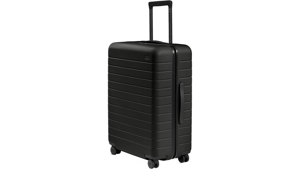 Lightweight Checked Luggage That’s Durable, Not Heavy 10 away black 26 inch hardshell