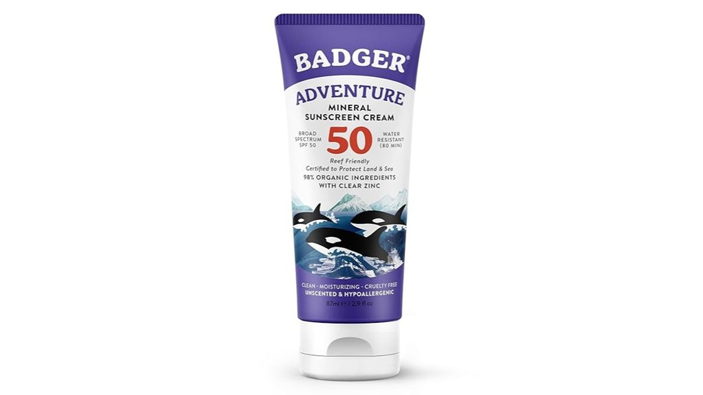 Waterproof Sunscreen Brands Ocean Swimmers Swear By 6 badger mineral sunscreen spf50