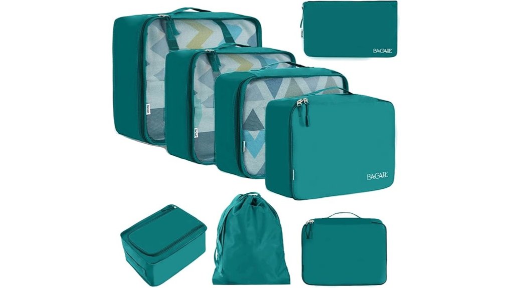 bagail 8 piece aqua cubes