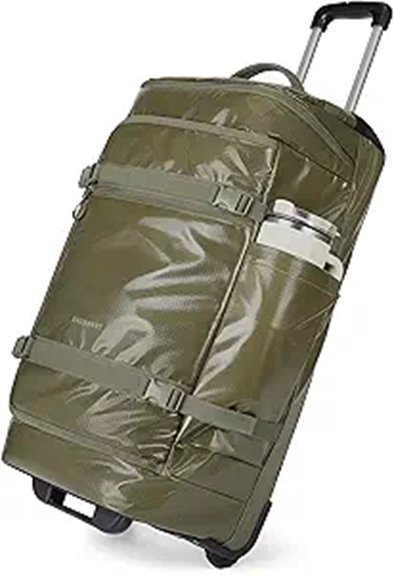 bagsmart 70l rolling duffle