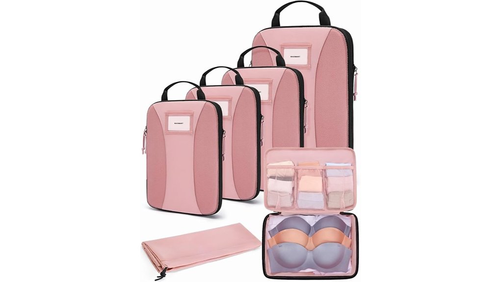 bagsmart compression packing cubes