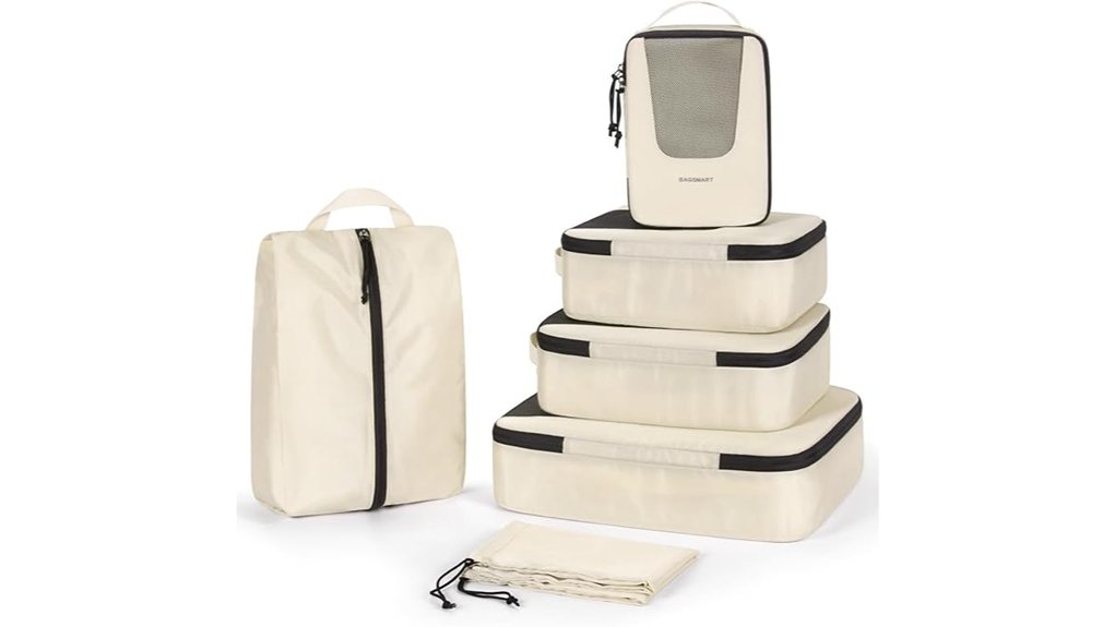 bagsmart compression packing cubes