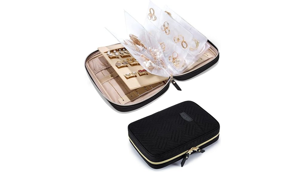Jewelry Travel Cases That Keep Everything Untangled 9 bagsmart jewelry travel case