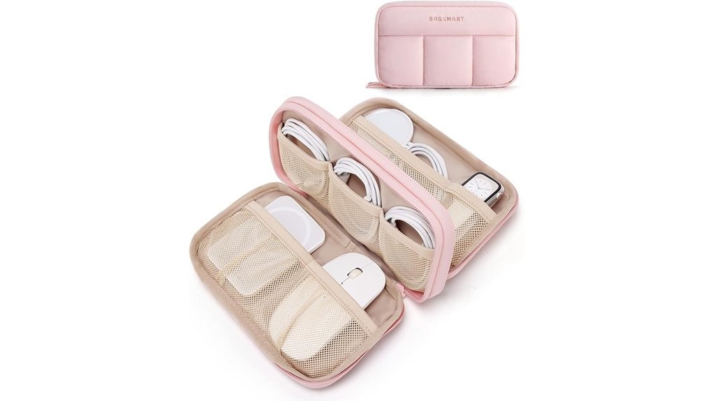 Cable Organizer Pouches to Keep Your Cords Tangle-Free 6 bagsmart travel cord organizer