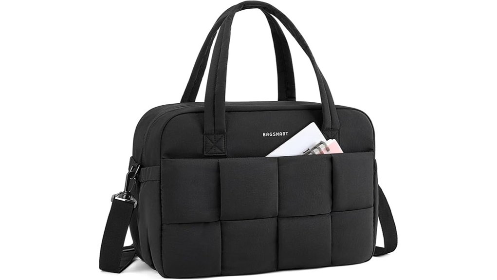 Travel Totes That Double as a Personal Item for Travelers 4 bagsmart women s gym puffer
