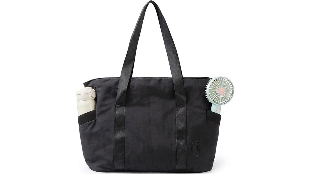 bagsmart women s zippered tote