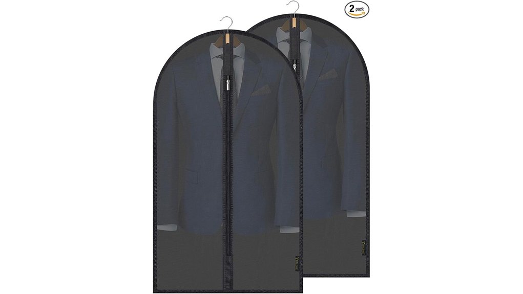 baleine translucent garment bags