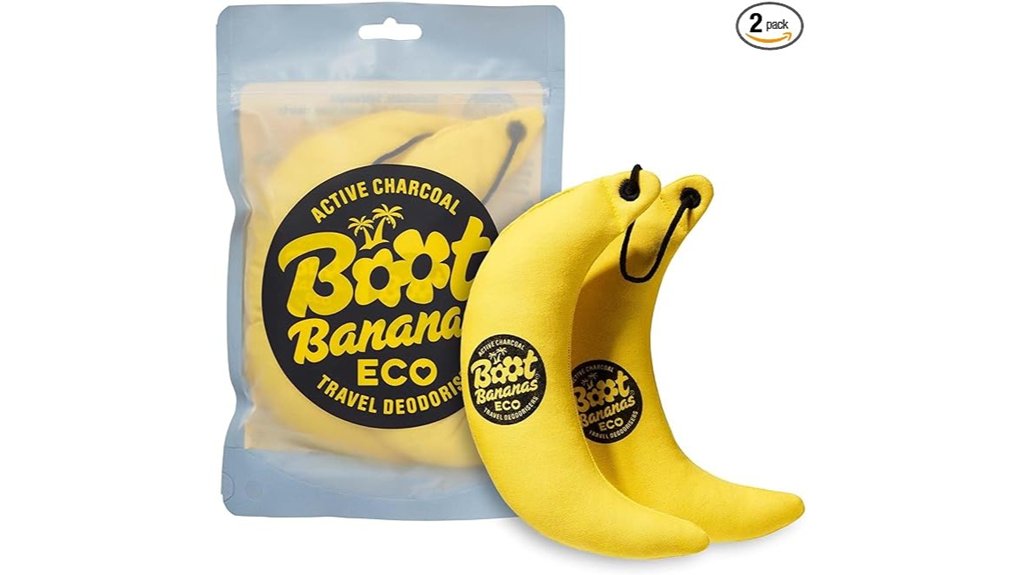 Travel Shoe Deodorizers Keep Your Feet Fresh On Long Trips 15 banana boot eco deodorizer
