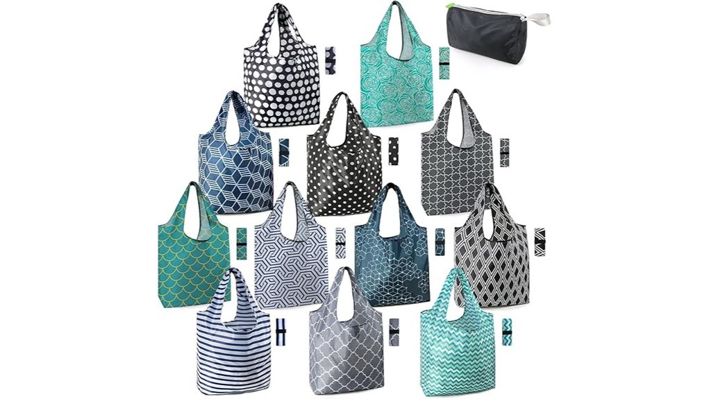 The Best Reusable Shopping Bags: Compact and Durable 6 beegreen 12 pack foldable bags