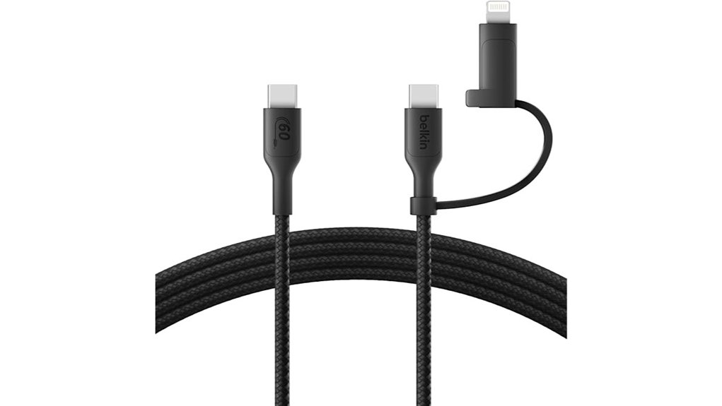 Top 2-in-1 Charging Cables (USB-C + Lightning) Everyone Needs 8 belkin dual usb c lightning
