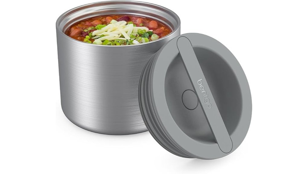 Insulated Food Containers For Hot Meals On The Go 9 bentgo stainless insulated 2 4 cup