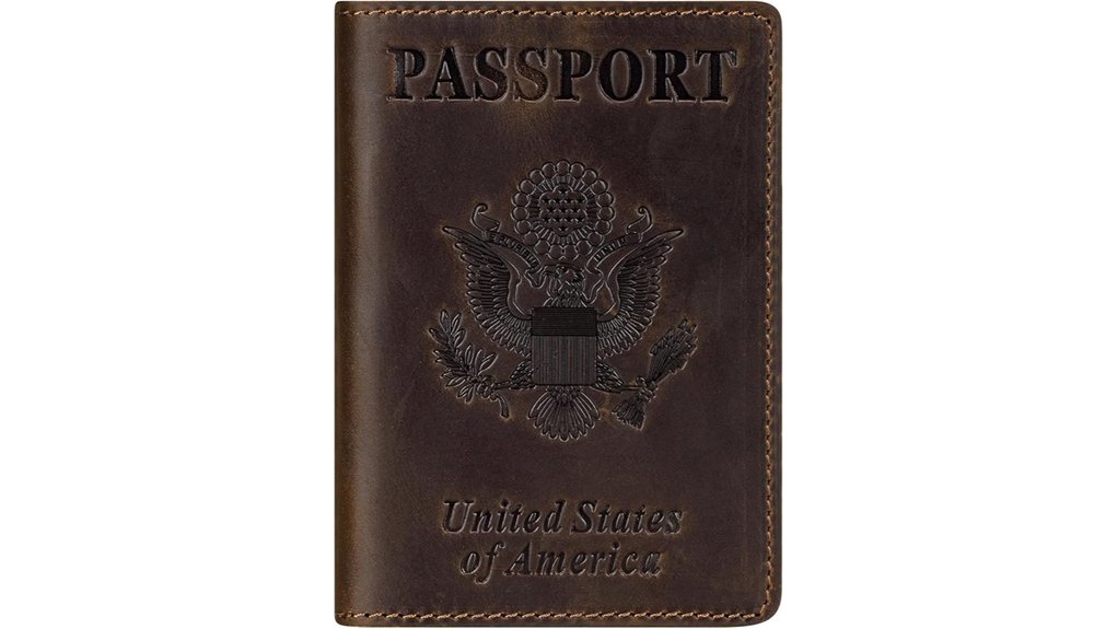 Passport Holders: Leather, Fabric, and RFID Options 12 biaotie leather rfid passport