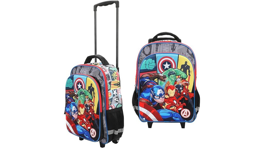 Kids' Luggage: Rolling vs Backpack, Which to Choose 5 bioworld marvel avengers backpack