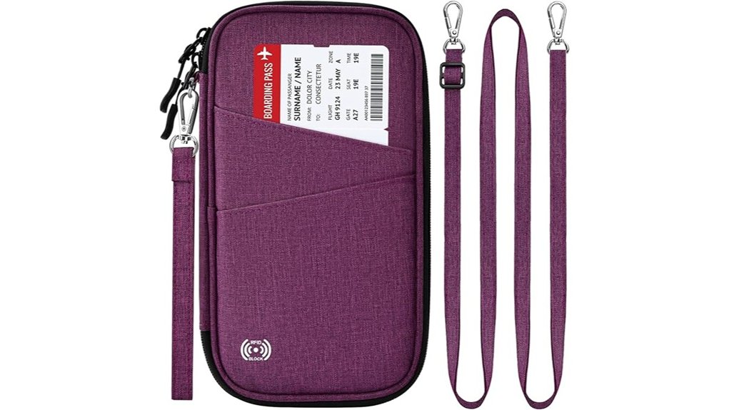 Travel Document Organizers (Family-Size) for Smooth Travel 8 bknoou rfid passport organizer