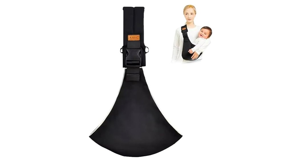 Best Baby Carriers for Travel 4 black baby sling nonslip