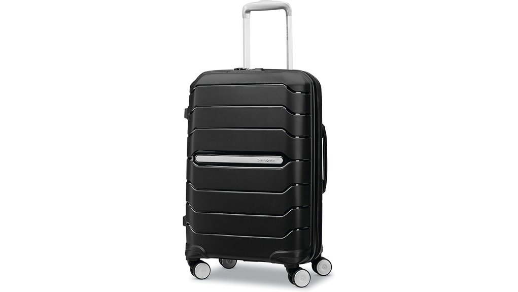 black samsonite freeform carry on