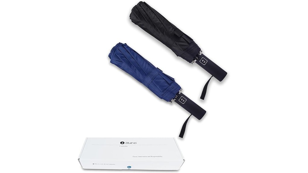 Best Compact Umbrellas for City Rain 6 bluinzi 46in automatic windproof