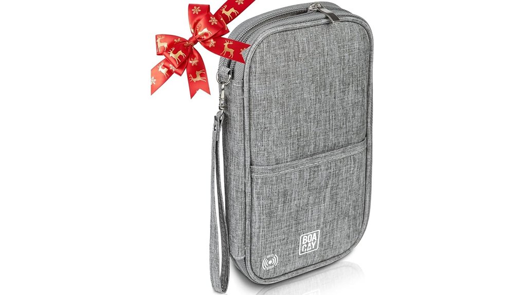 Travel Document Organizers (Family-Size) for Smooth Travel 2 boacay rfid passport wallet