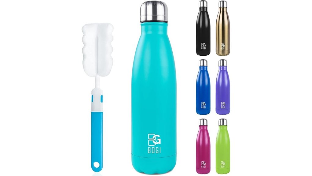 The Best Insulated Water Bottles for Beach-Ready Hydration 10 bogi 17oz insulated bottle