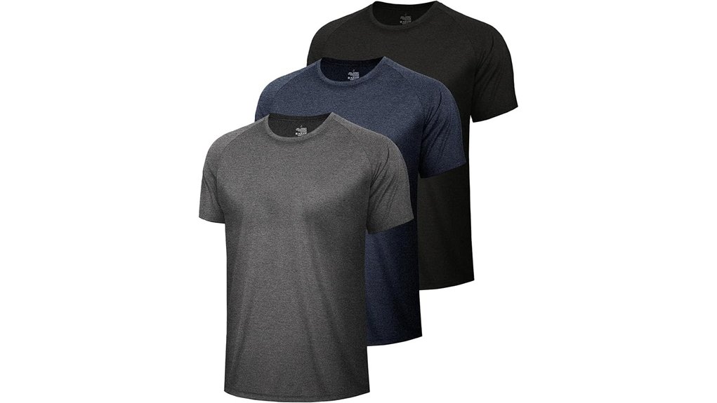 Hiking Shirts: Moisture-Wicking Fabrics Compared 1 boojo 3 pack men s quick dry