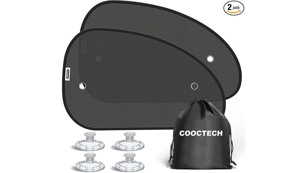 Best Car Window Shades for Road Trips 8 car side window shades two pack