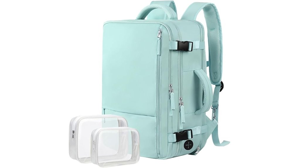carry on business travel backpack