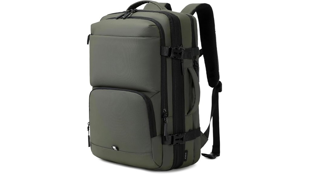 carry on expandable travel backpack
