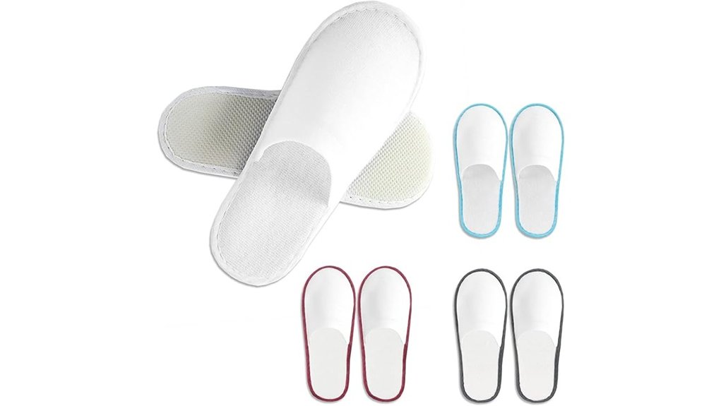 carryepic 4 pair disposable slippers