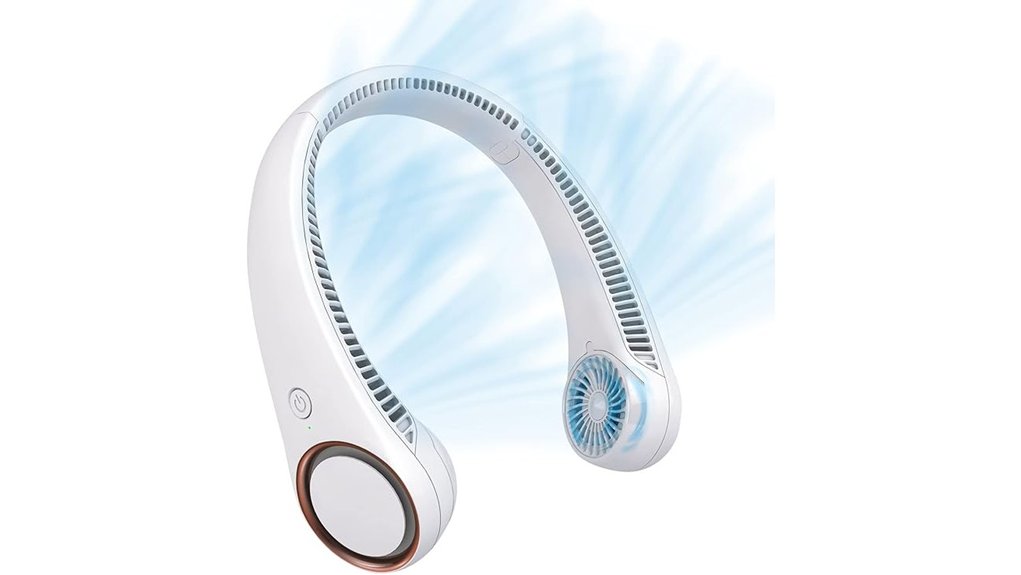 Best Portable Fans for Travel: Neck vs Handheld 5 civpower rechargeable neck fan
