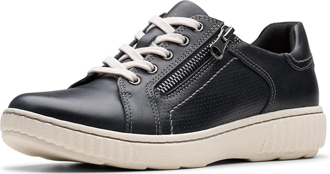 Leather Travel Shoes That Dress Up Or Down 11 clarks women s caroline janna