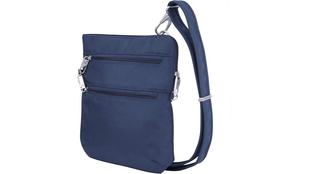 Anti-Theft Crossbody Bags Zippers Locks Cut-Resistant Straps 13 classic slim anti theft crossbody