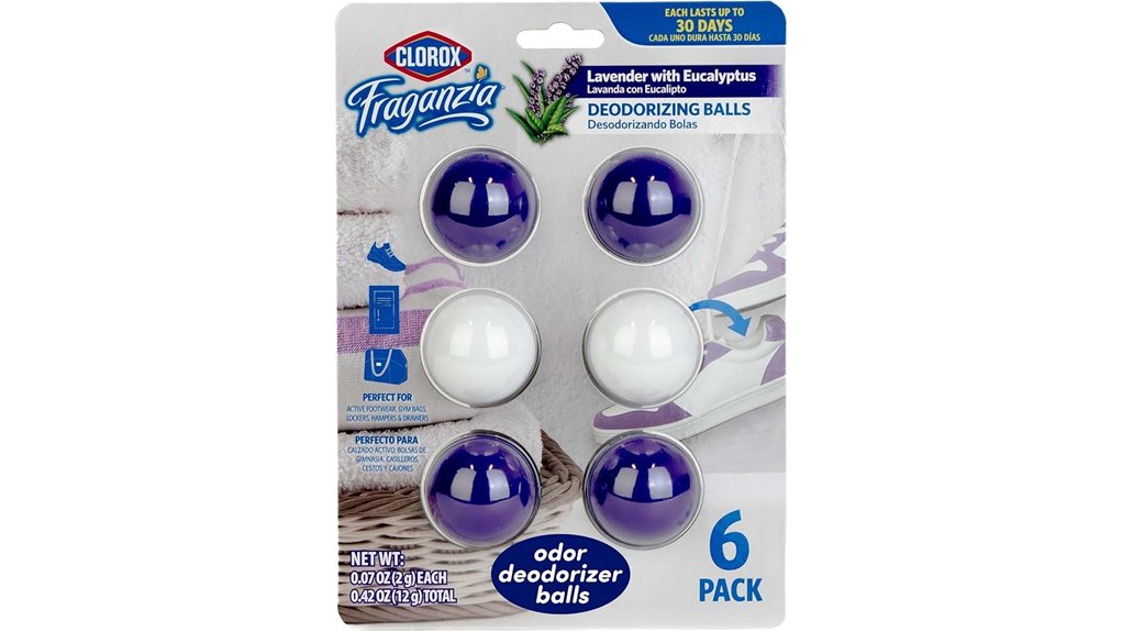 Travel Shoe Deodorizers Keep Your Feet Fresh On Long Trips 7 clorox lavender eucalyptus balls