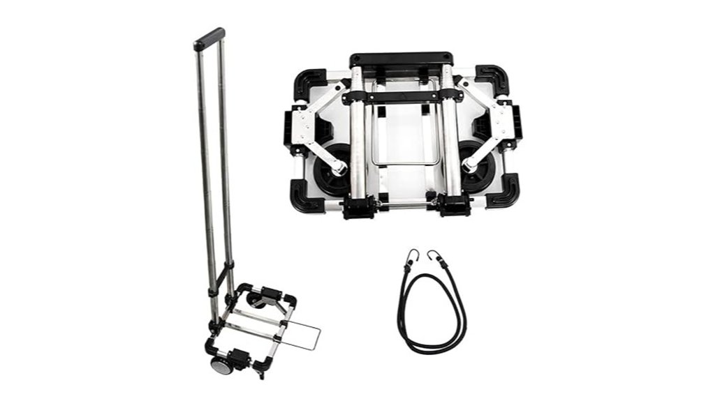 Best Luggage Carts for Heavy Bags 14 cnqlis folding handtruck 55lb