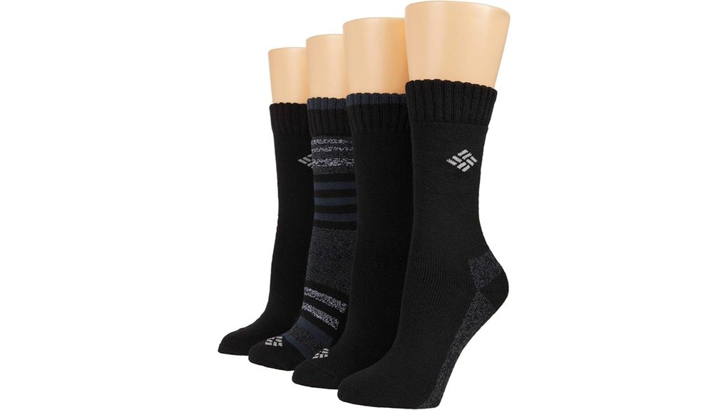 Walking Socks for Urban Exploration That Endure All Day 6 columbia women s moisture control crew socks