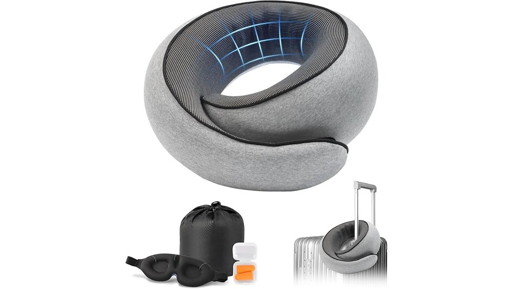 comfortable travel neck support
